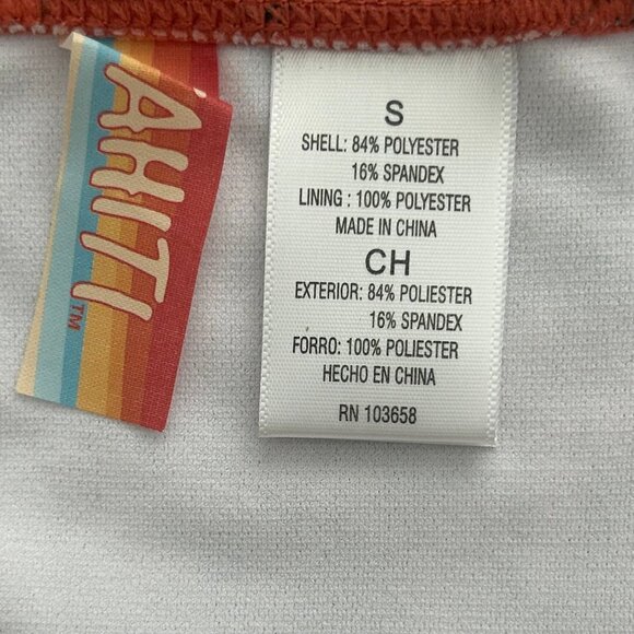 TAHITI Swimwear Floral Print Women's Bikini Bottom Size S - Picture 4 of 5